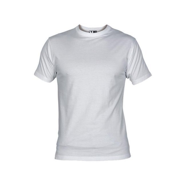 T-shirt col rond blanc