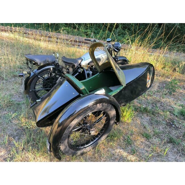 BSA M21 side car